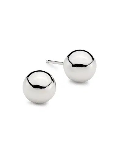 Saks Fifth Avenue Collection Women's 14K White Gold Ball Stud Earrings - White Gold | Thumbnail 1 Saks Fifth Avenue Collection Women's 14K White Gold Ball Stud Earrings - White Gold | Thumbnail 1