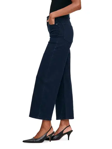 DL1961 Premium Denim Women's Hepburn High Rise Wide Leg Jeans - Flatiron | Thumbnail 3 DL1961 Premium Denim Women's Hepburn High Rise Wide Leg Jeans - Flatiron | Thumbnail 3