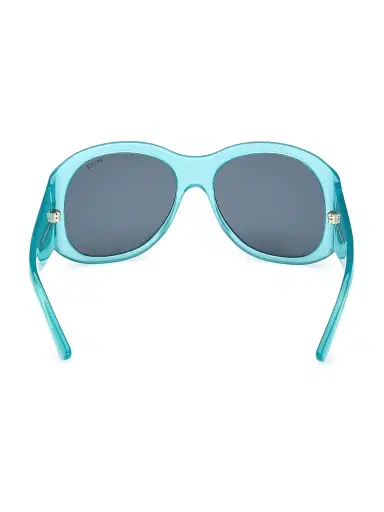 PUCCI Women's 59MM Oval Sunglasses - Turquoise Dark Teal | Thumbnail 4 PUCCI Women's 59MM Oval Sunglasses - Turquoise Dark Teal | Thumbnail 4