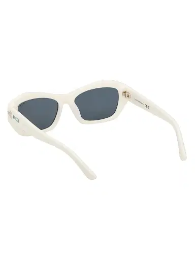 PUCCI Women's 52MM Square Sunglasses - White Teal | Thumbnail 5 PUCCI Women's 52MM Square Sunglasses - White Teal | Thumbnail 5