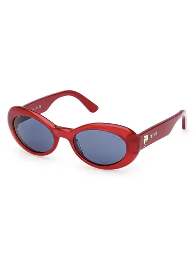 PUCCI Women's 53MM Oval Sunglasses - Red Blue | Thumbnail 1 PUCCI Women's 53MM Oval Sunglasses - Red Blue | Thumbnail 1