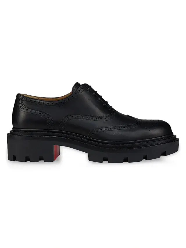 Men's College Oxford Shoes - Black