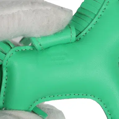 HERMÈS Hermes Pegase Rodeo Bag Charm PM Vert Comics Milo Lambskin | Thumbnail 3