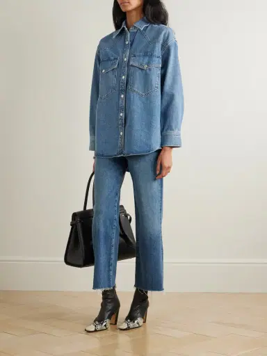 AGOLDE Lotta Organic Denim Shirt | Thumbnail 2 AGOLDE Lotta Organic Denim Shirt | Thumbnail 2