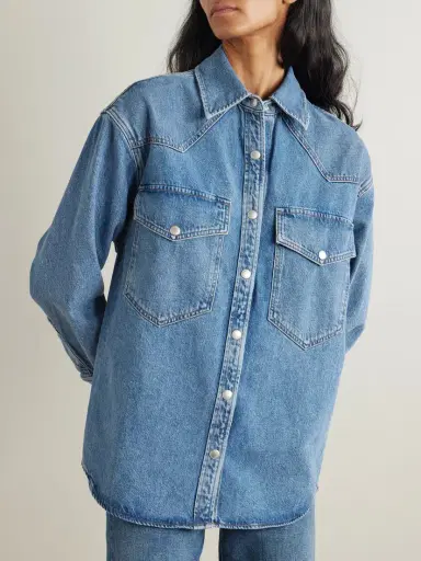 AGOLDE Lotta Organic Denim Shirt | Thumbnail 3 AGOLDE Lotta Organic Denim Shirt | Thumbnail 3