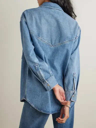 AGOLDE Lotta Organic Denim Shirt | Thumbnail 4 AGOLDE Lotta Organic Denim Shirt | Thumbnail 4