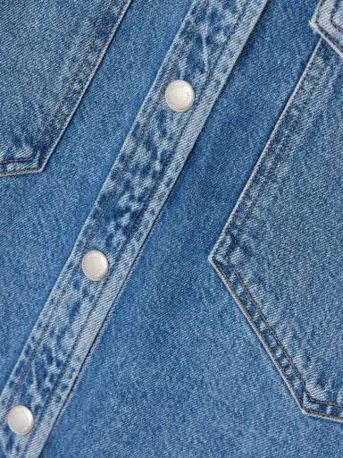AGOLDE Lotta Organic Denim Shirt | Thumbnail 5 AGOLDE Lotta Organic Denim Shirt | Thumbnail 5