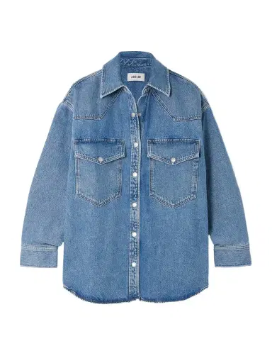 AGOLDE Lotta Organic Denim Shirt | Thumbnail 1 AGOLDE Lotta Organic Denim Shirt | Thumbnail 1