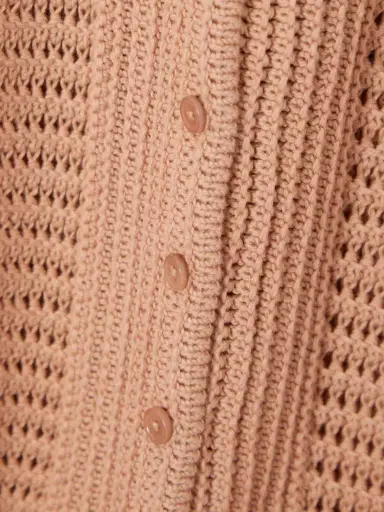 Chloé Ruffled Crocheted Cotton Cardigan | Thumbnail 5 Chloé Ruffled Crocheted Cotton Cardigan | Thumbnail 5