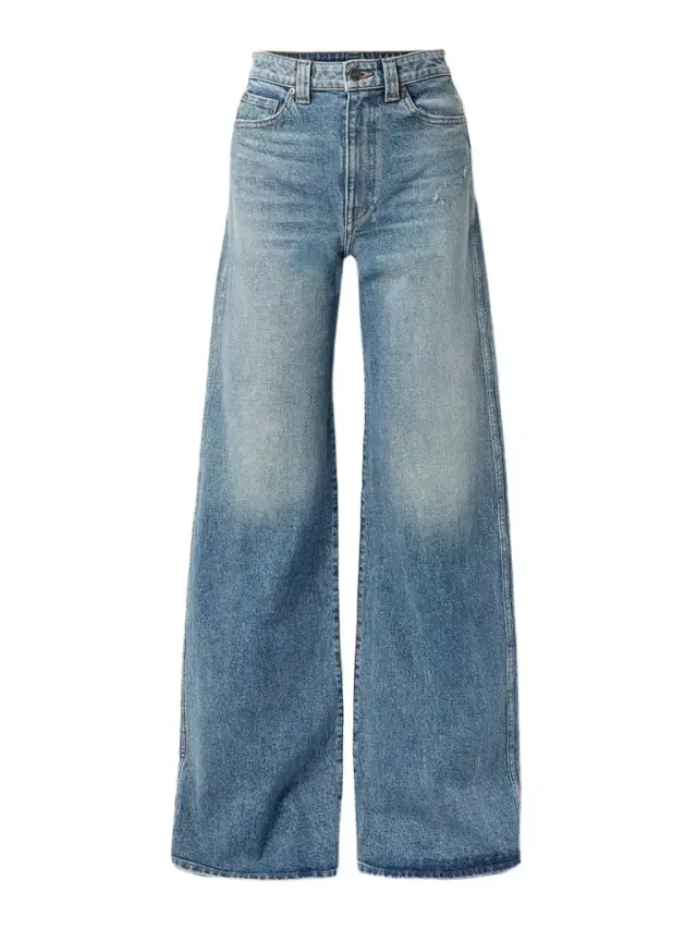 Dane High-rise Wide-leg Jeans