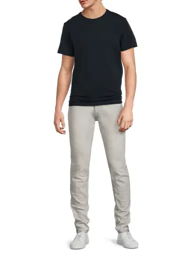 PAIGE Men's Sorden Pima Cotton Crewneck T-Shirt - Deep Anchor - Size XXL | Thumbnail 2 PAIGE Men's Sorden Pima Cotton Crewneck T-Shirt - Deep Anchor - Size XXL | Thumbnail 2