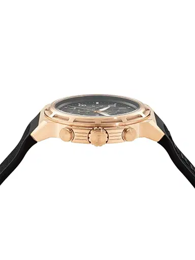 FERRAGAMO Men's Rose Goldtone & Silicone Chronograph Watch/44MM - Rose Gold | Thumbnail 2