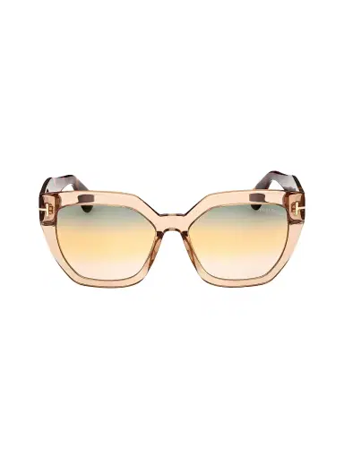 TOM FORD Women's 56MM Square Sunglasses - Havana Brown Yellow | Thumbnail 2 TOM FORD Women's 56MM Square Sunglasses - Havana Brown Yellow | Thumbnail 2