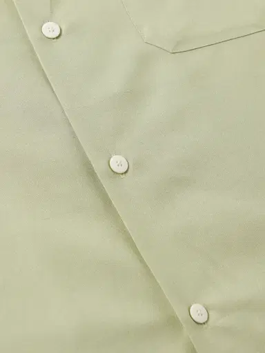 Visvim Keesey Convertible-Collar Silk-Shantung Shirt - Men | Thumbnail 4