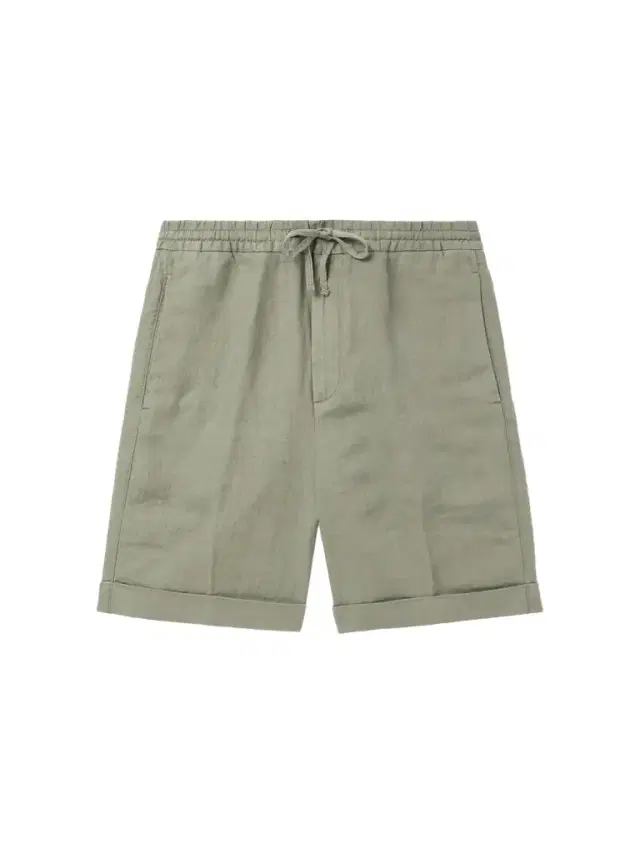 Straight-Leg Linen Drawstring Shorts - Men