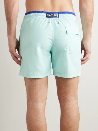 Vilebrequin Moka Straight-Leg Mid-Length ECONYL® Swim Shorts - Men | Thumbnail 3 Vilebrequin Moka Straight-Leg Mid-Length ECONYL® Swim Shorts - Men | Thumbnail 3