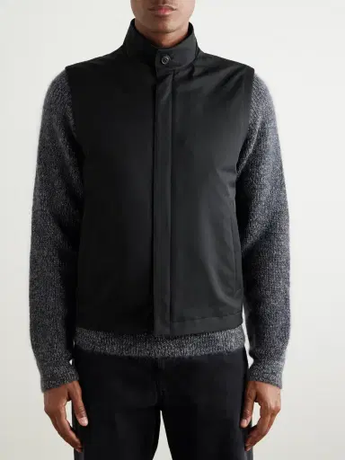 Zegna Slim-Fit Shell Gilet - Men | Thumbnail 3
