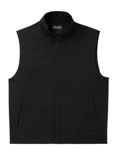 Zegna Slim-Fit Shell Gilet - Men | Thumbnail 1