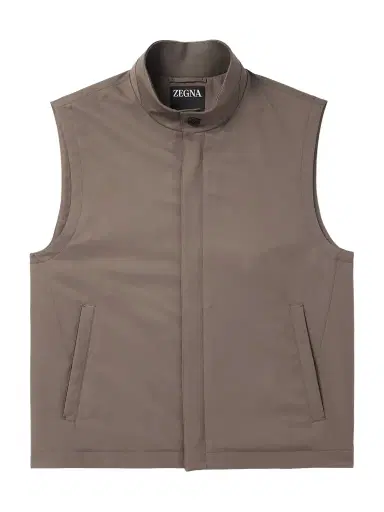 Zegna Slim-Fit Shell Gilet - Men | Thumbnail 1