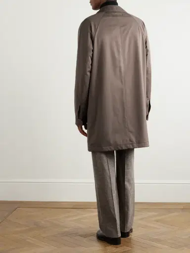 Zegna Motorin 300cc Satin-Twill Jacket - Men | Thumbnail 3