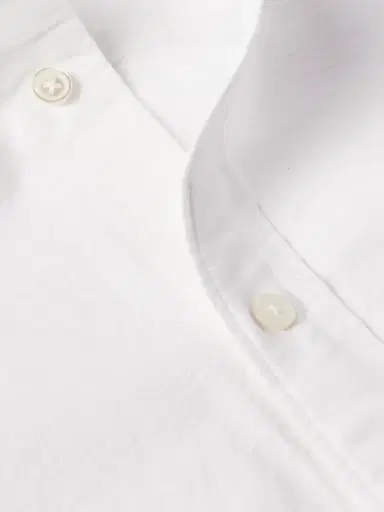 NN07 Colby 5910 Button-Down Collar Logo-Embroidered Organic Cotton Shirt - Men | Thumbnail 4 NN07 Colby 5910 Button-Down Collar Logo-Embroidered Organic Cotton Shirt - Men | Thumbnail 4