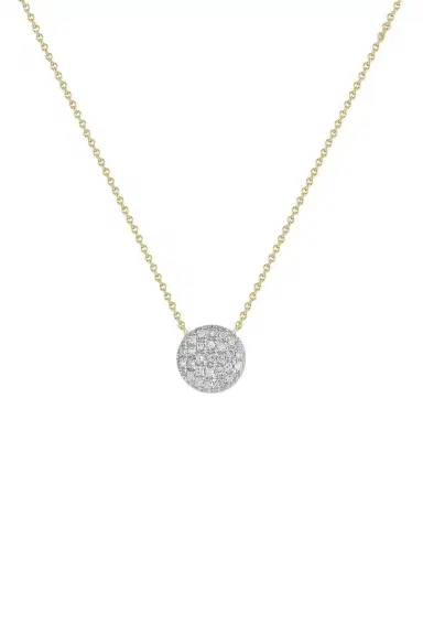 DANA REBECCA DESIGNS Lauren Joy Medium Disc Necklace | Thumbnail 1 DANA REBECCA DESIGNS Lauren Joy Medium Disc Necklace | Thumbnail 1