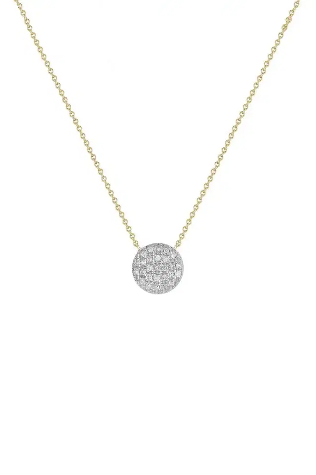 DANA REBECCA DESIGNS Lauren Joy Medium Disc Necklace
