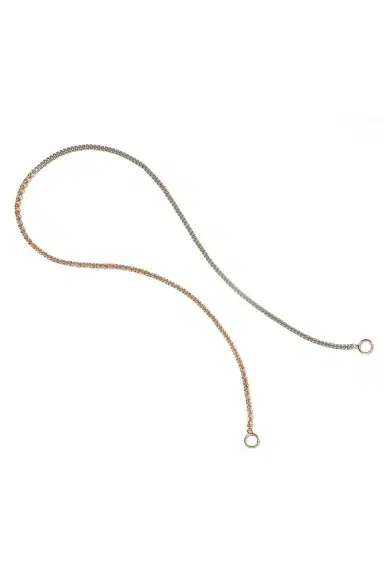 Marla Aaron Mixed Up Half And Half Chain Necklace | Thumbnail 1