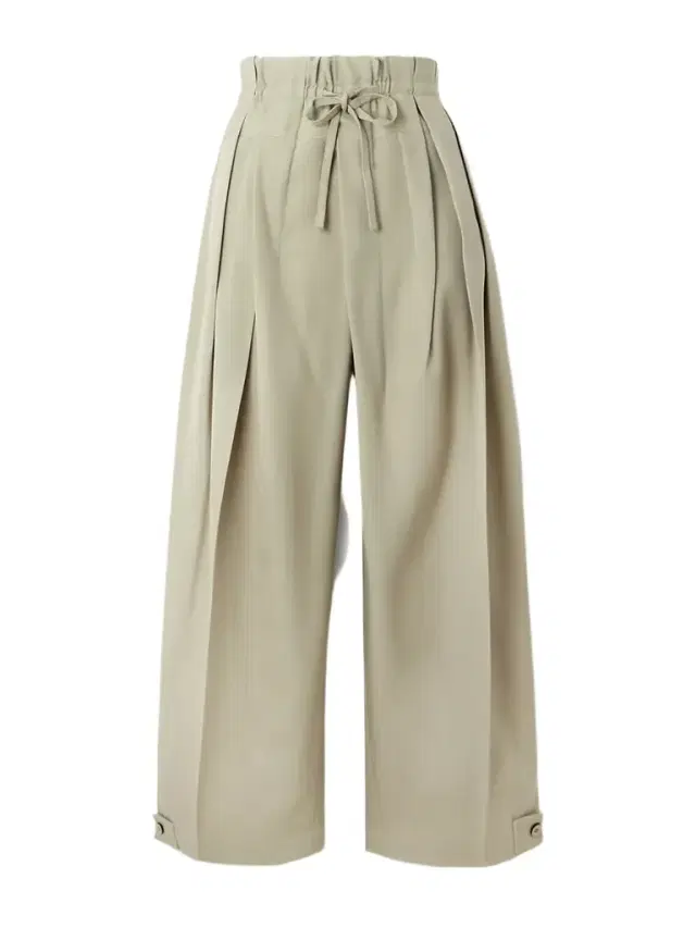 Pleated Wool-twill Wide-leg Pants