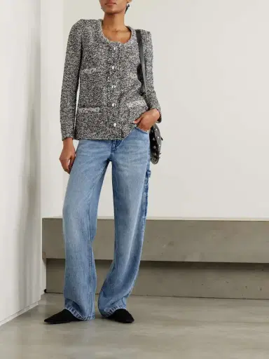 Isabel Marant Germina Braided Tweed Jacket | Thumbnail 2 Isabel Marant Germina Braided Tweed Jacket | Thumbnail 2