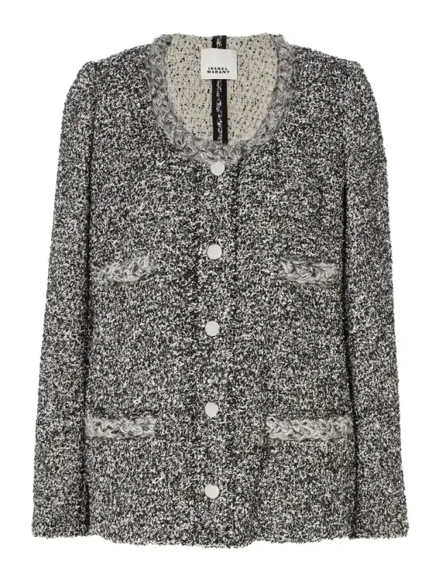Germina Braided Tweed Jacket
