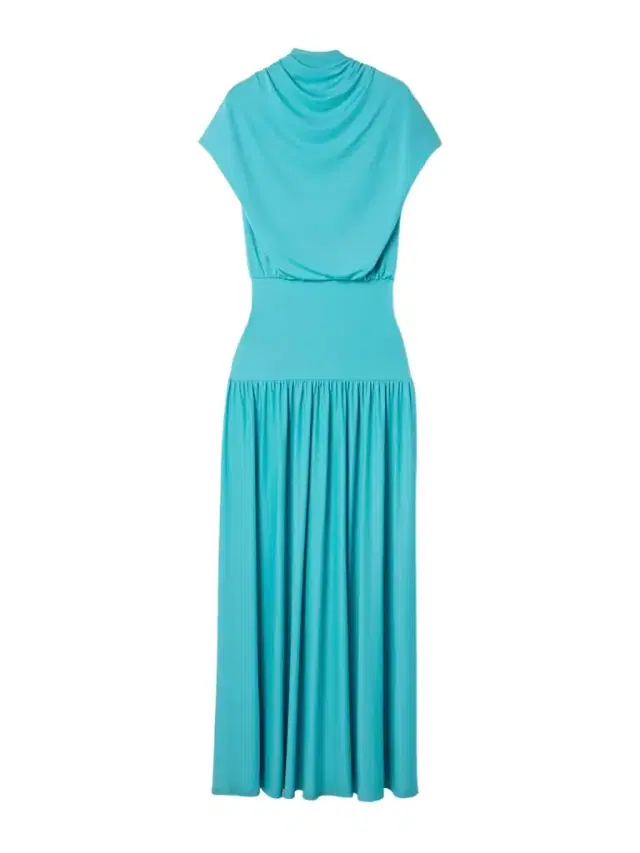 Victoria Draped Stretch-jersey Maxi Dress