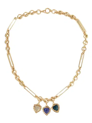 Foundrae 18-karat Gold Multi-stone Necklace | Thumbnail 1 Foundrae 18-karat Gold Multi-stone Necklace | Thumbnail 1