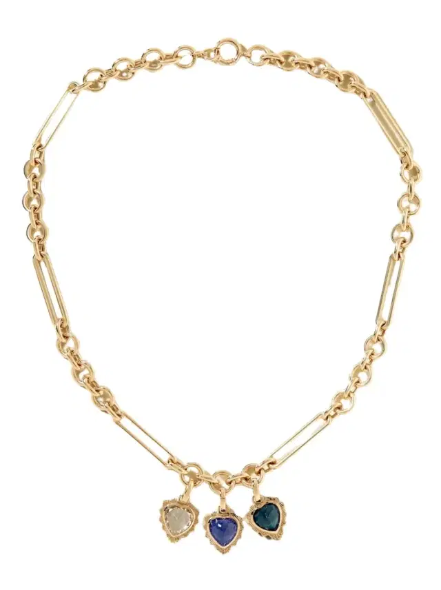 18-karat Gold Multi-stone Necklace