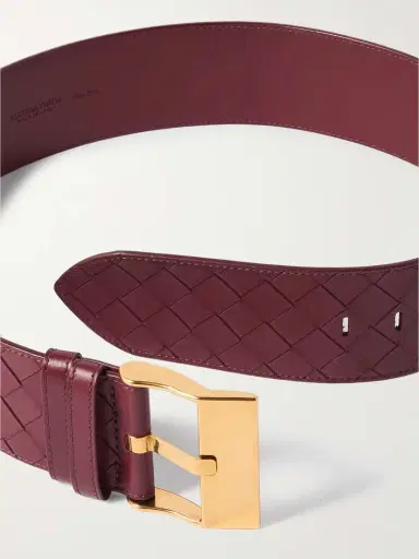 Bottega Veneta Intrecciato Leather Belt | Thumbnail 3 Bottega Veneta Intrecciato Leather Belt | Thumbnail 3