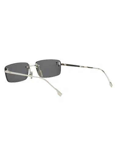 Fendi Women's First Crystal 54MM Metal Rectangular Sunglasses - Gold And Brown | Thumbnail 12 Fendi Women's First Crystal 54MM Metal Rectangular Sunglasses - Gold And Brown | Thumbnail 12