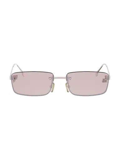 Fendi Women's First Crystal 54MM Metal Rectangular Sunglasses - Gold And Brown | Thumbnail 26 Fendi Women's First Crystal 54MM Metal Rectangular Sunglasses - Gold And Brown | Thumbnail 26