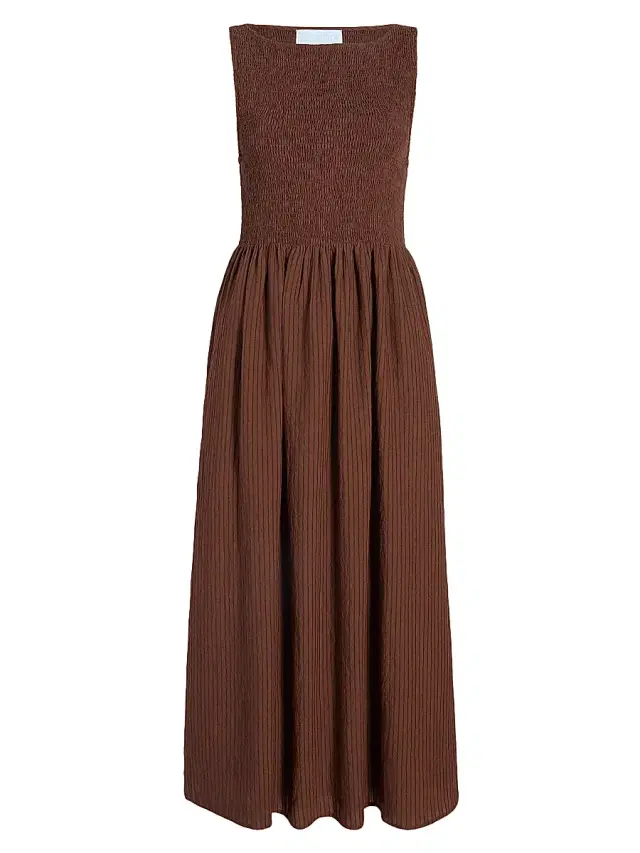 Hill House Home Women's The Cosima Nap Dress - Chocolate