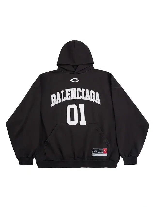 Men's Basketball Series Hoodie - Black