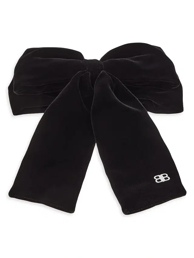 Balenciaga Women's Holli Hair Bow - Black