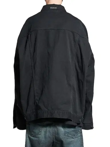 Balenciaga Men's Oversized Jacket - Black - Size XL | Thumbnail 5 Balenciaga Men's Oversized Jacket - Black - Size XL | Thumbnail 5