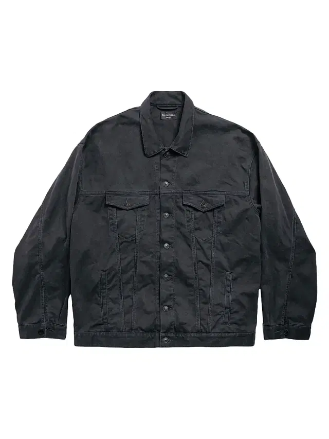 Balenciaga Men's Oversized Jacket - Black
