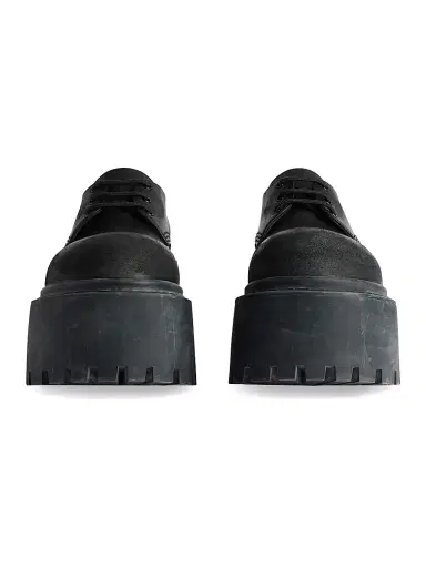 Balenciaga Women's Strike Platform Derby Shoes | Thumbnail 4