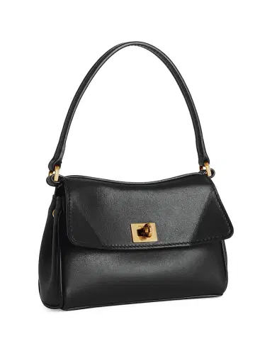 Balenciaga Women's Rodeo Nano Shoulder Bag with Chain - Black | Thumbnail 2