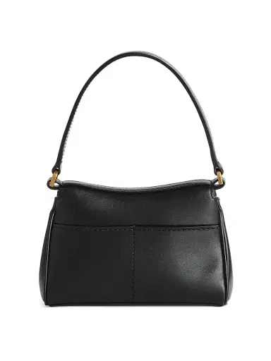 Balenciaga Women's Rodeo Nano Shoulder Bag with Chain - Black | Thumbnail 4