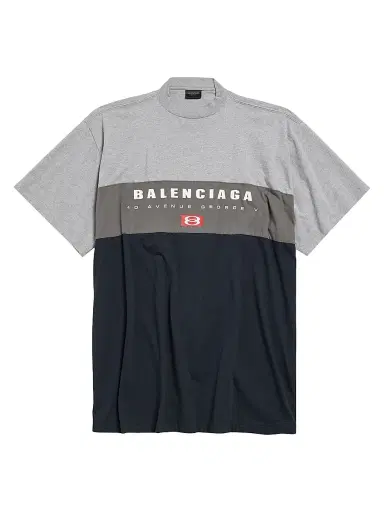 Balenciaga Men's Unity Sport Large Fit T-Shirt - Heather Grey | Thumbnail 1 Balenciaga Men's Unity Sport Large Fit T-Shirt - Heather Grey | Thumbnail 1