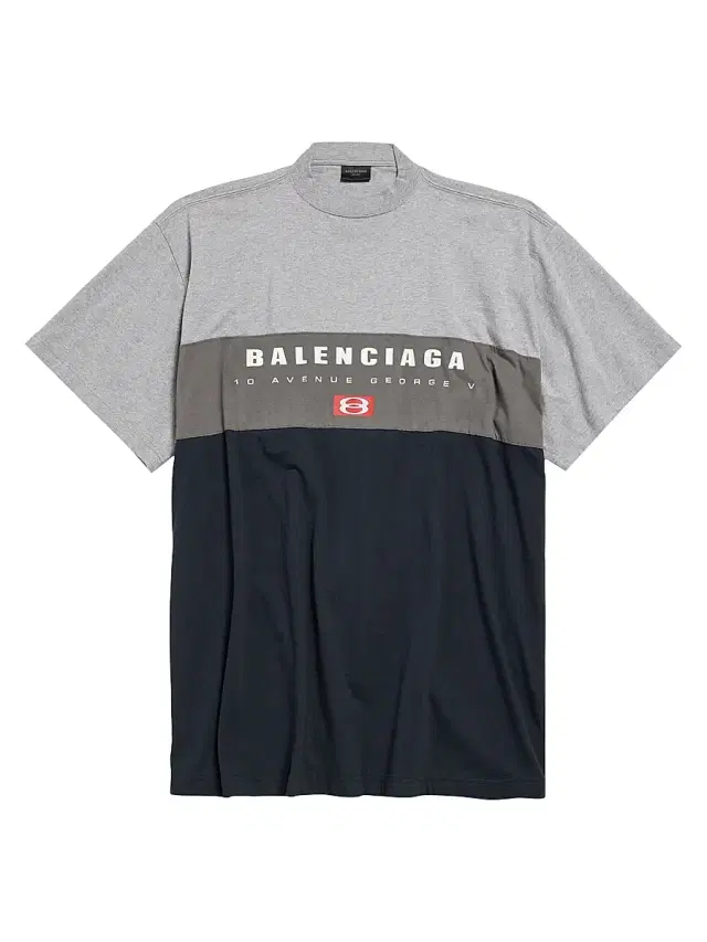 Balenciaga Men's Unity Sport Large Fit T-Shirt - Heather Grey