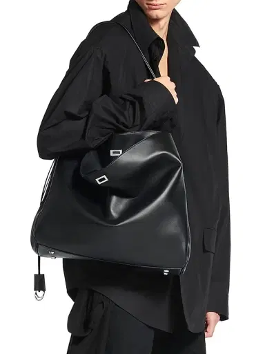 Balenciaga Men's Rodeo North-South Tote Bag - Black | Thumbnail 2