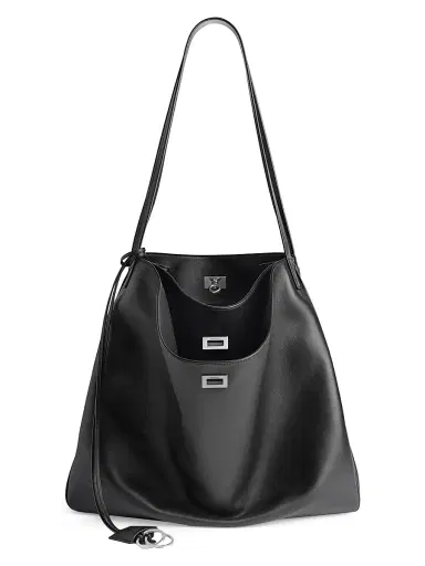 Balenciaga Men's Rodeo North-South Tote Bag - Black | Thumbnail 1