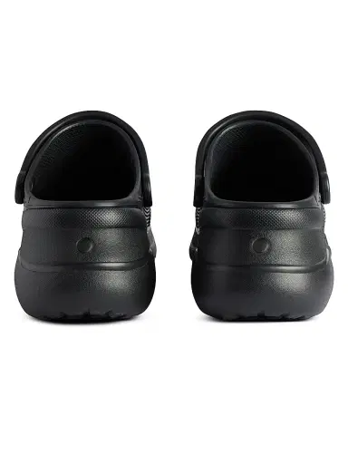 Balenciaga Women's Crocs Mule Jibbitz - Black - Size 12 | Thumbnail 4